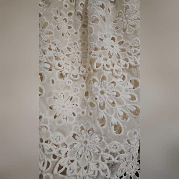 MISA Hylton for INC Eyelet Skirt in Cream . Size XXL NWT - Picture 8 of 13